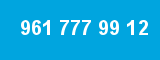 961 777 99 12 961 777 99 12